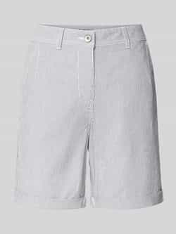 Tom Tailor Regular fit bermuda's van katoenmix