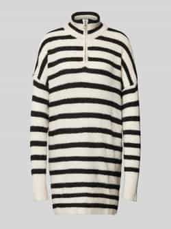 Only Gebreide jurk met opstaande kraag model 'ALFRIDA'