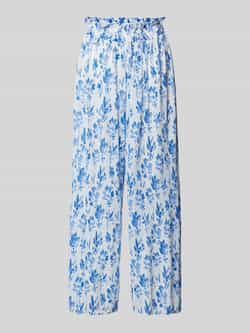 Rich & Royal Wide leg stoffen broek met plissévouwen