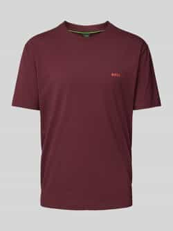 BOSS Green T-shirt met labelprint