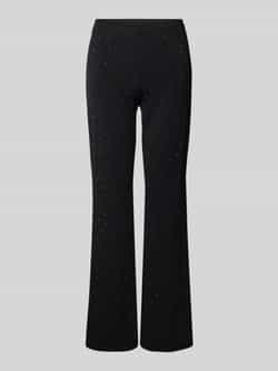 Only Wijde broek met siersteentjes model 'ZITA'