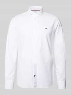 Tommy Hilfiger Regular fit zakelijk overhemd van puur katoen