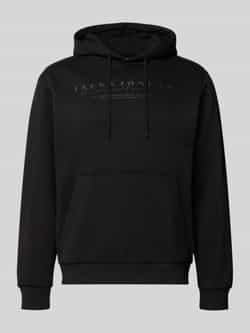 Jack & jones Hoodie met labelprint