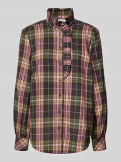 Christian Berg Woman Regular fit overhemdblouse met ruches