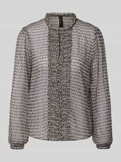 Marc Cain Regular fit blouse met ruches