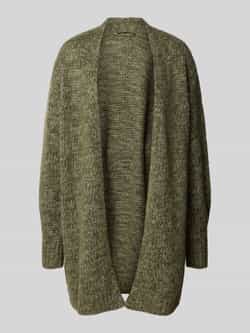 LUISA CERANO Lange cardigan met ribboordjes