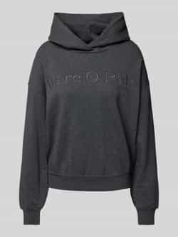 MARC O POLO Hoodie met labelstitching