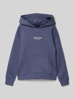 Jack & jones Hoodie met labelprint model 'ERBRO'