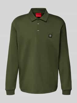 HUGO Poloshirt met labeldetail model 'Dargenpolo'