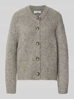Marc O'Polo DENIM Relaxed fit gebreid jack van scheerwolmix