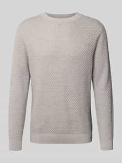 Jack & Jones Premium Gebreide pullover met structuurmotief model 'BARKLEY'