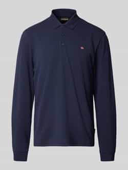 Napapijri Regular fit poloshirt met labelstitching model 'EALIS'