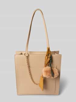 Seidenfelt Shopper met hanger model 'Lyby'