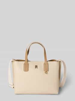 Tommy Hilfiger Tote bag met logo-applicatie van metaal