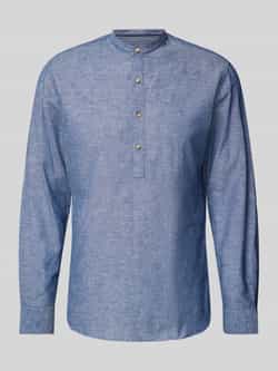 Jack & Jones Overhemd met lange mouwen JJESUMMER TUNIC LINEN BLEND SHIRT LS SN