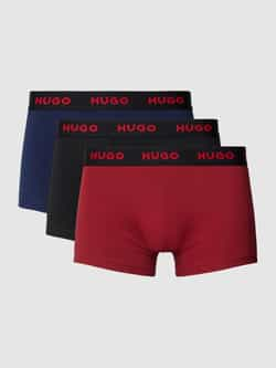 HUGO Boxershort met elastische band in een set van 3 stuks