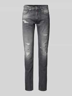 Replay Klassieke Straight Fit Jeans Gray Heren