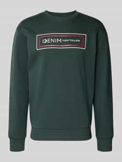 Tom Tailor Denim Regular fit sweatshirt van katoenmix