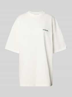 Karo Kauer Oversized T-shirt met labelprint