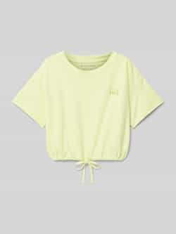 Tom Tailor Relaxed fit T-shirt van puur katoen met tekstprint