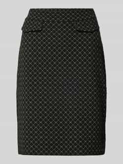 MORE & MORE Knielange rok met klepzakken