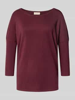 FREE QUENT Gebreide pullover van viscosemix met 3 4-mouwen model 'JONE'