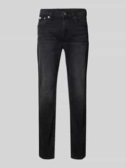Calvin Klein Jeans Slim fit jeans met labeldetail