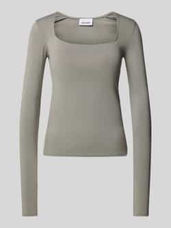 Weekday Shirt met lange mouwen en vierkante hals