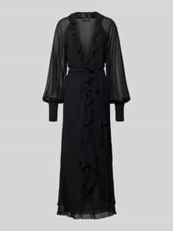 Bardot Avondjurk met volants model 'KASSIA'