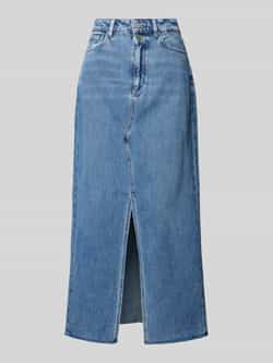 ARMEDANGELS Jeansrok met loopsplit model 'KITAARI'