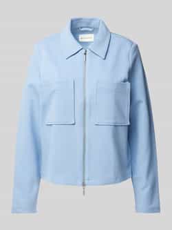 Tom Tailor Regular fit overhemdjack van gestructureerde katoenmix