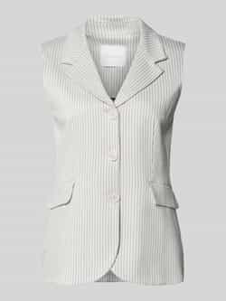 Rich & Royal Gilet met klepzakken en reverskraag