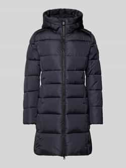 SAVE THE DUCK Gewatteerde lange jas met capuchon model 'TAYLOR'