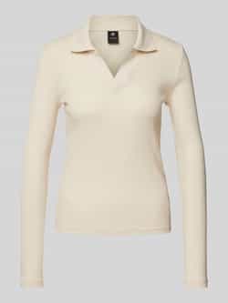 G-Star Raw Slim fit shirt met lange mouwen en V-hals