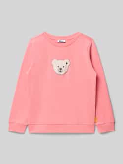 Steiff Sweatshirt met motiefstitching