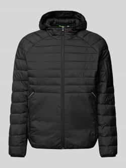 BOSS Green Gewatteerd jack met capuchon model 'Thor'