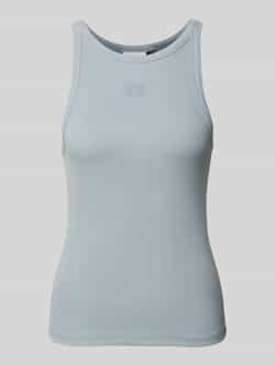 GESTUZ Dames Tops & T-shirts Gzdrew Logo Tank 2.0 Grijs