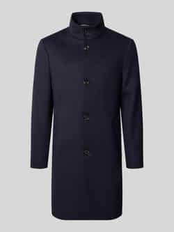 Tommy Hilfiger Regular fit lange jas van wolmix