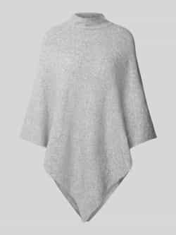 Pieces Regular fit poncho in gebreide look model 'FORTUNA'