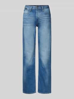 Boss Straight leg jeans met labeldetail model 'HEIGHT-CLASSIC JEAN'