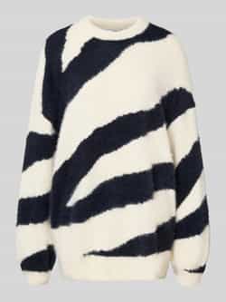 Noisy May Oversized gebreide pullover met ribboorden model 'HEIDI'