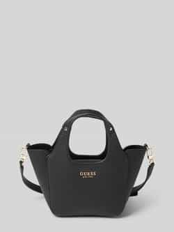 Guess 2-in-1-handtas met labelapplicatie model 'CALISTA'