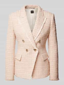 Boss Blazer met structuurmotief model 'Jia'