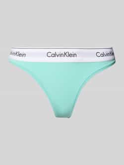 Calvin Klein Underwear String met label in band