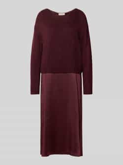 ROBE LÉGÈRE Midi-jurk in dubbele-laagjeslook