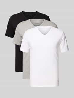 Calvin Klein Underwear T-shirt met elastische band met logo in een set van 3 stuks