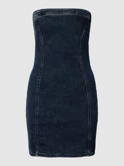 Calvin Klein Jeans Denim Midi Jurk Blue Dames