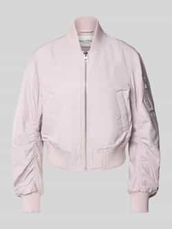 Marc O'Polo Relaxed fit bomberjack met ribboorden