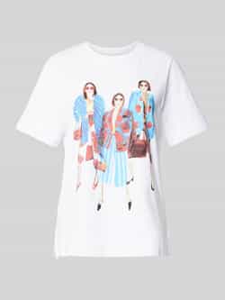 Rich & Royal T-shirt met motiefprint