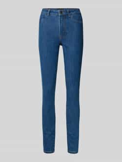 Pieces Slim fit skinny fit jeans van katoenmix model 'DEA'